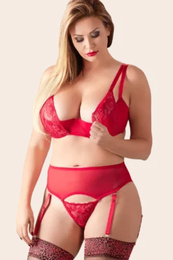 Straps-Set rot Plus Size