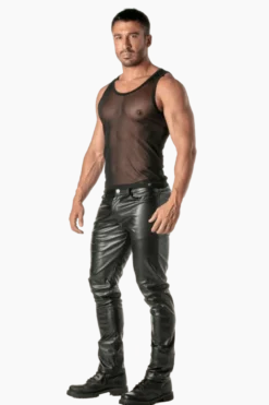 Tanktop Mesh schwarz