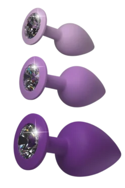 3tlg. Analplug-Set