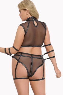 2tlg. Bondage Set Plus Size