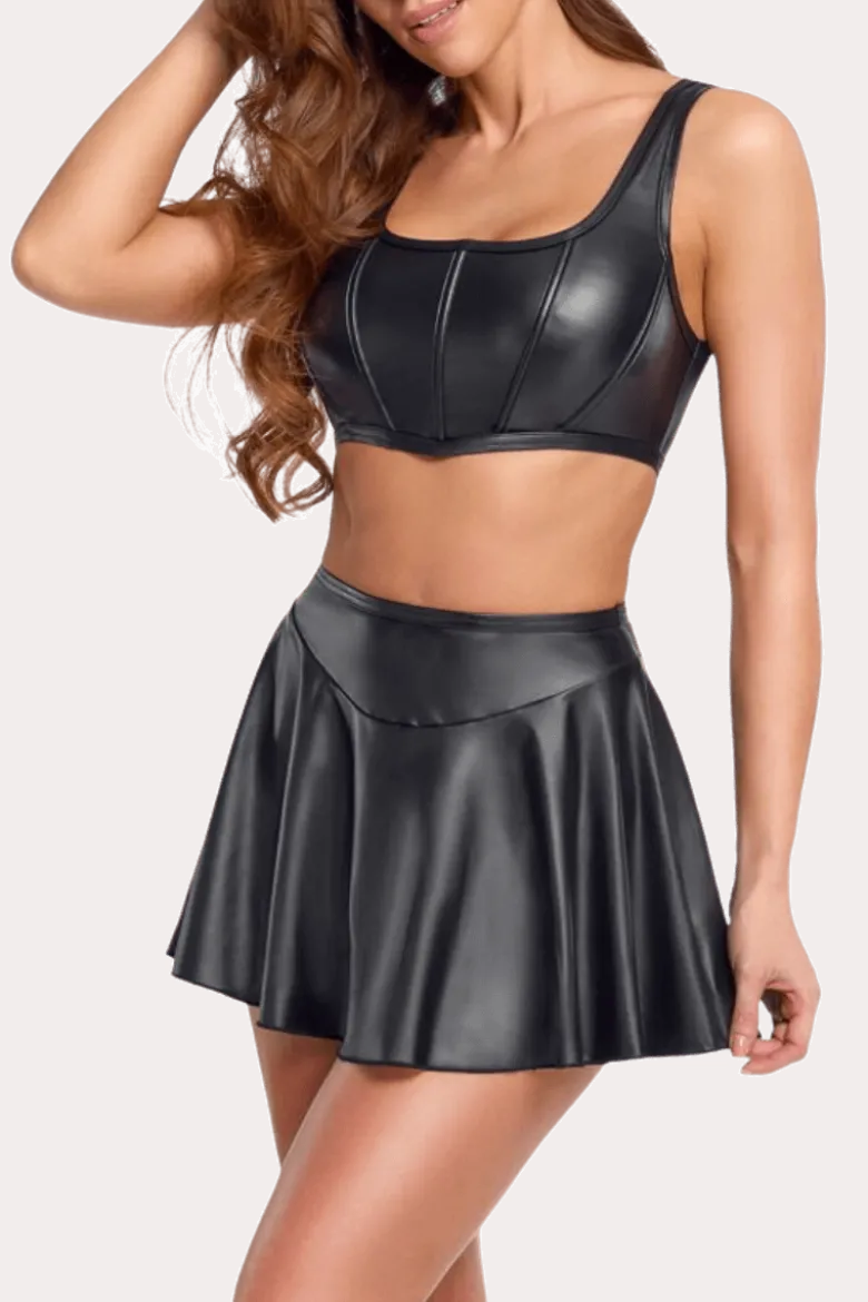 2tlg. Clubwear Set Mattlook