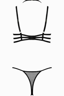 2tlg. Dessous-Set in Netzoptik