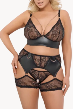 4tlg. Lingerie Set Plus Size