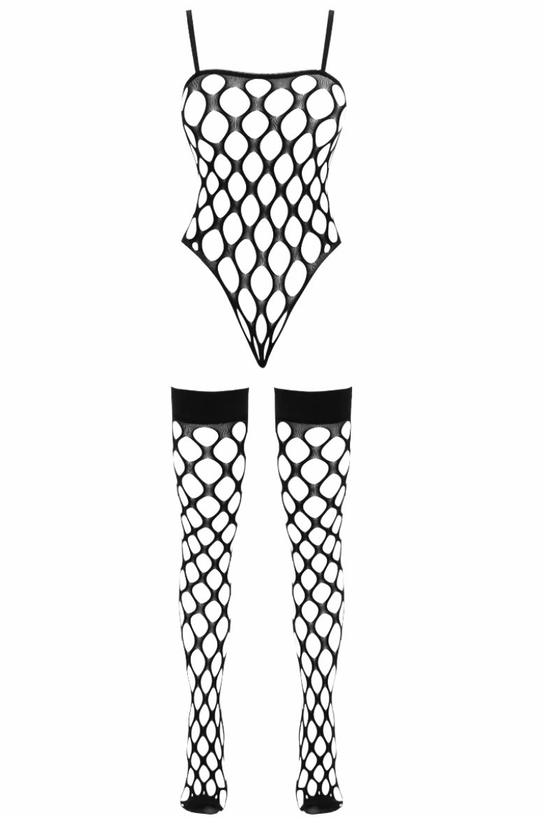 2tlg. Netz-Set black