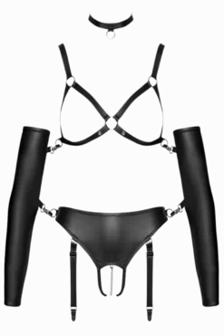 4tlg. ouvert Bondage-Set