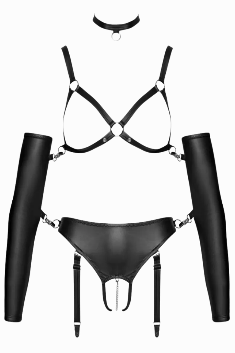4tlg. ouvert Bondage-Set
