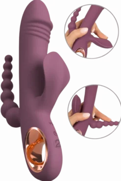 Ultimate Fun Triple-Vibrator - 21,4 cm | 3,6 cm