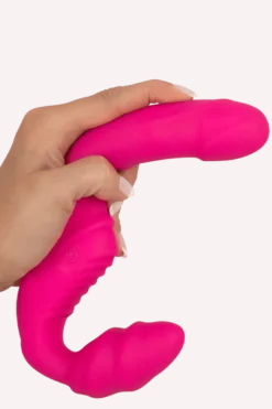 Vibrierender Strapless Strap-On - 21,8cm