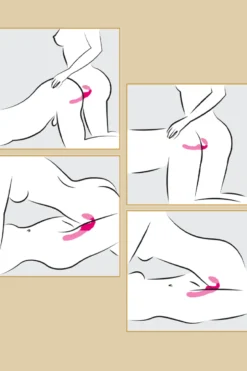 Vibrierender Strapless Strap-On - 21,8cm