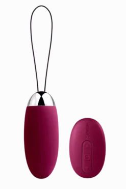 Vibro-Ei mit Fernbedienung lila