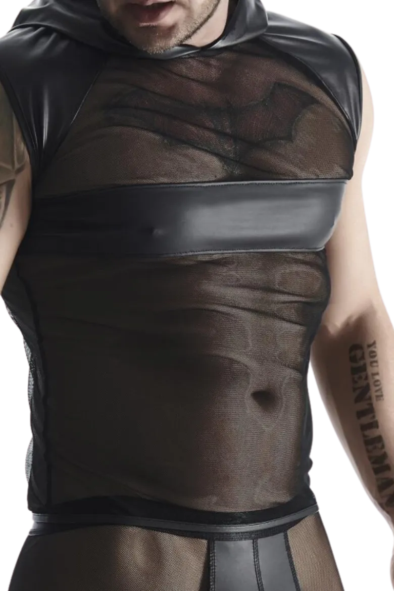 Wetlook Netz Kapuzenshirt