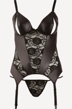 Wetlook Strapshemd Plus Size