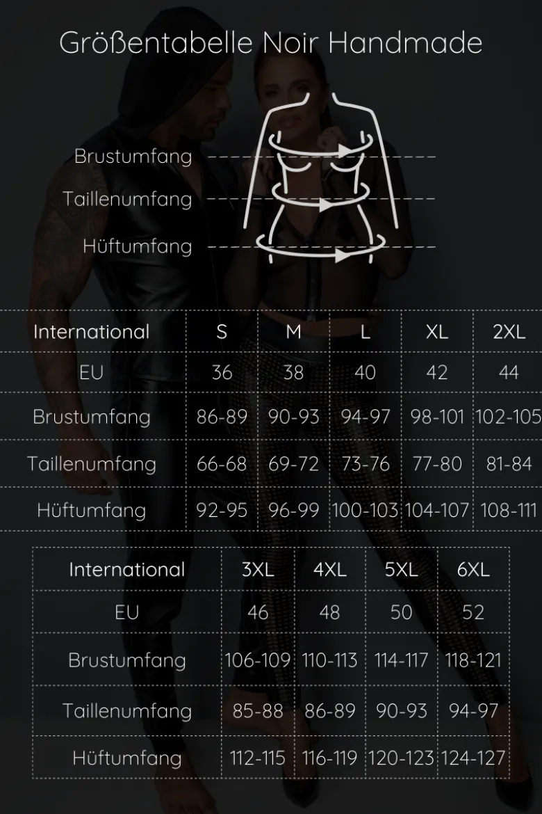 Wetlook Top mit Choker