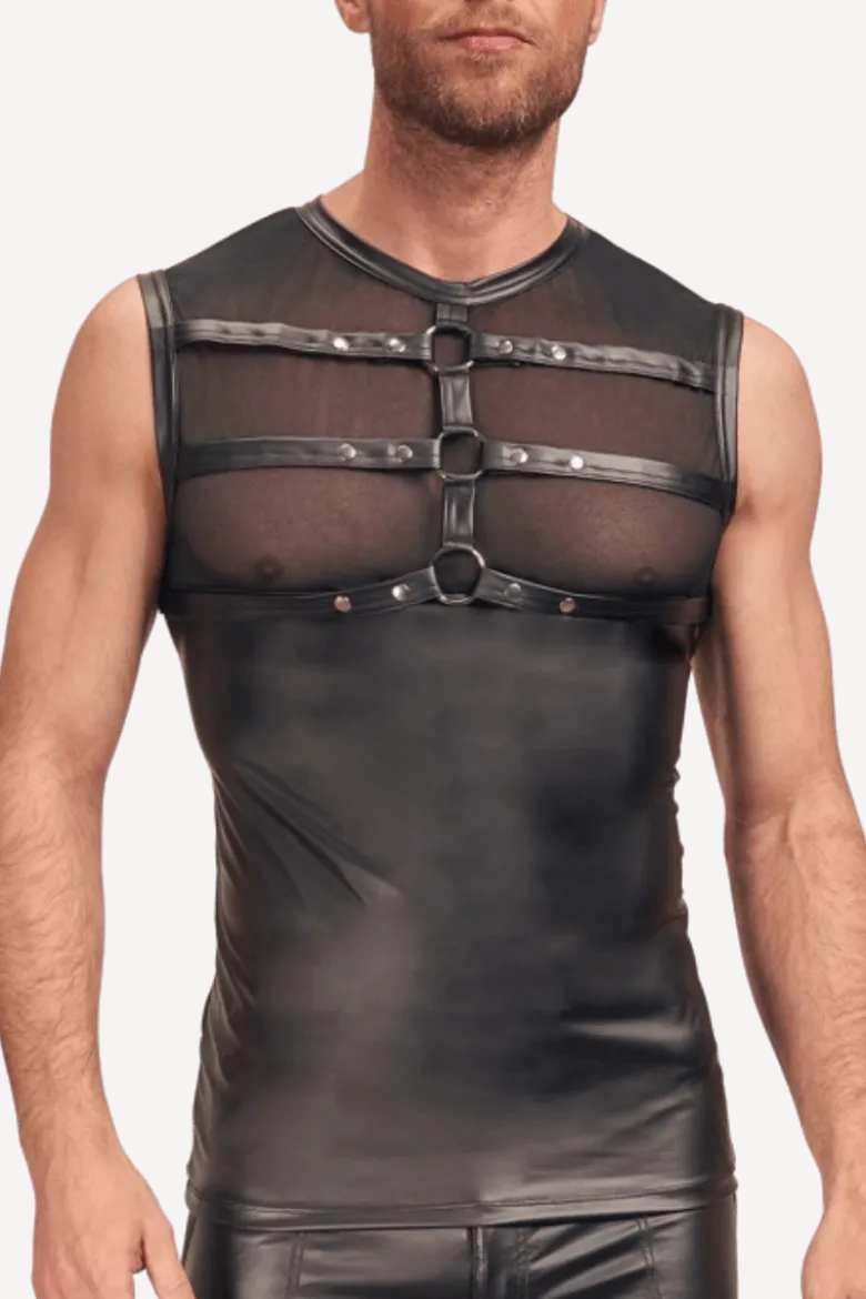 Wetlook Top mit Riemen