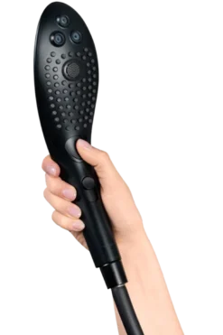 Womanizer® Duschkopf Wave hansgrohe - schwarz