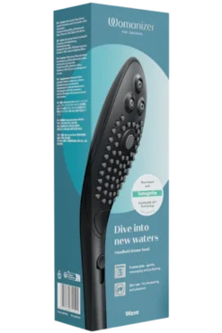 Womanizer® Duschkopf Wave hansgrohe - schwarz