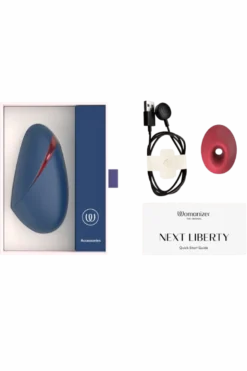 Womanizer® Next Liberty - blau/rot